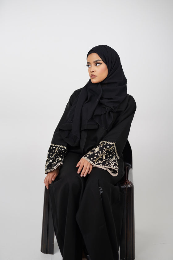 Yara Abaya Black