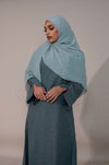 Essential Linen Abaya - Green