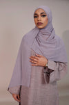 Essential Linen Abaya - Dusky Pink