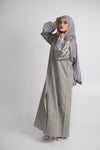 Yara Abaya Grey