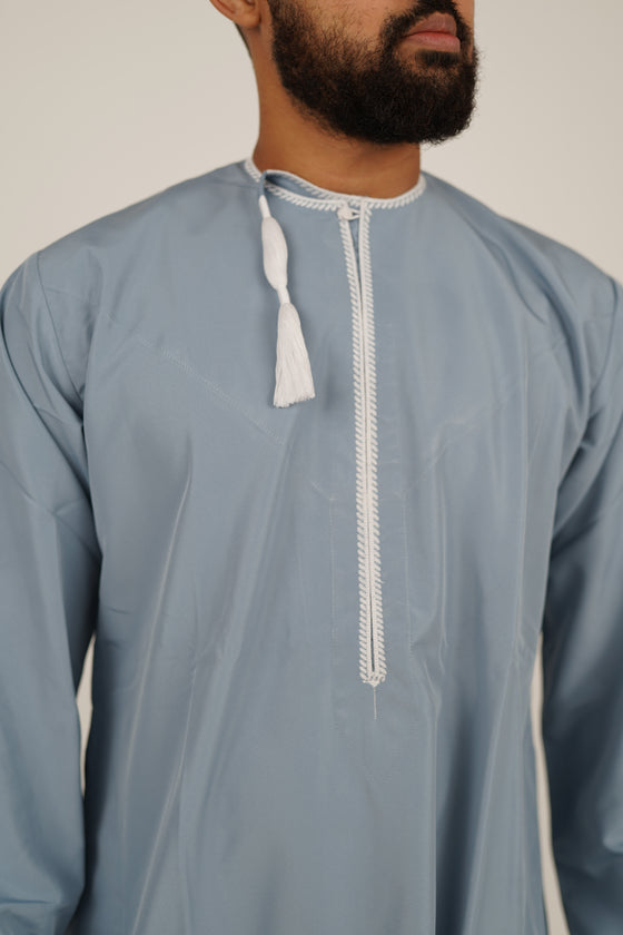 Sky Blue Omani Thobe