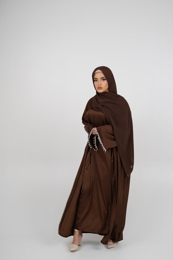 Aneesah Abaya Brown