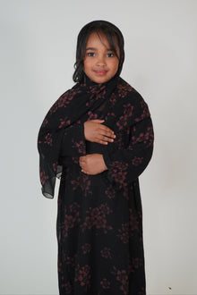  Luna Kids Abaya - Pink