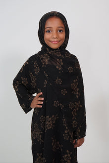  Luna Kids Abaya - Gold