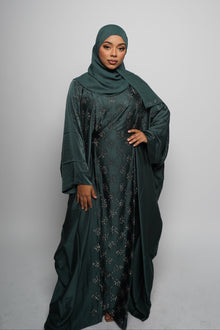  Rasha Abaya - Pine green