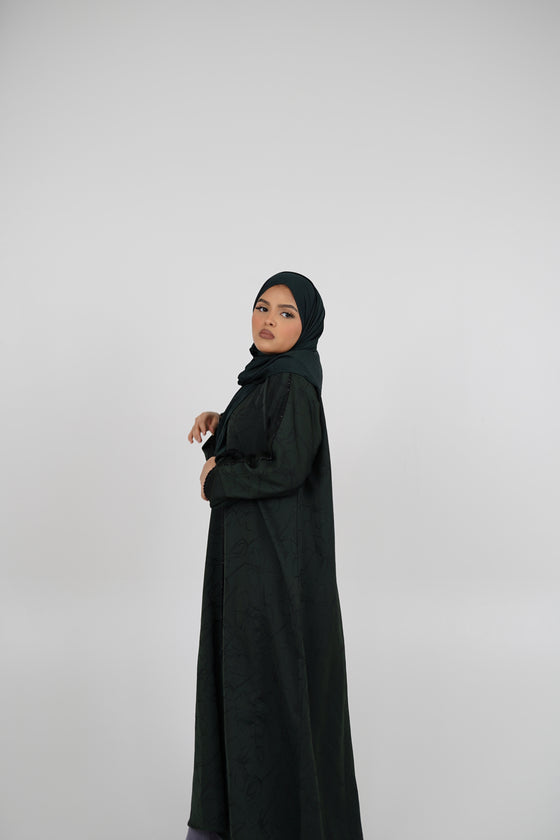 Rania Abaya Emerald Green