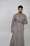 Pale Taupe Qatari Style Thobe