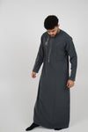 Charcoal Omani Thobe