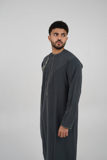  Charcoal Omani Thobe