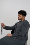 Charcoal Omani Thobe