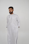 Pearl White Omani Thobe