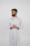 Pearl White Omani Thobe