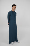 Deep Teal Omani Thobe