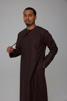  BROWN CLASSIC EMIRATI THOBE